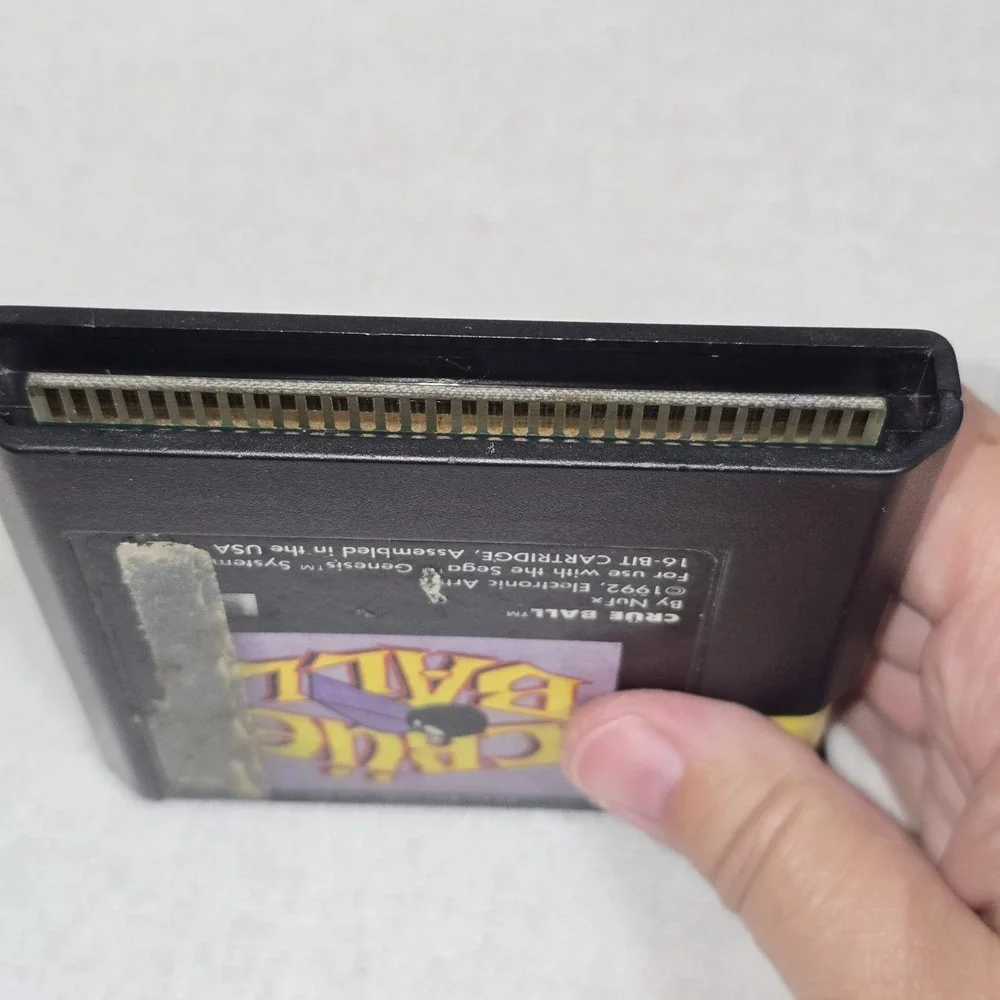 Crue‎ Ball (Sega Genesis, 1992) CARTRIDGE ONLY